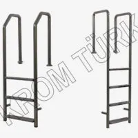 Pool Ladder 4 Steps Stainless Steel - Image 2
