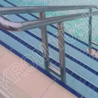 Double Pool Ladder Handle Stainless Steel - Image 2