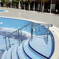 Double Pool Ladder Handle Stainless Steel