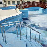 Double Pool Ladder Handle Stainless Steel - Image 5