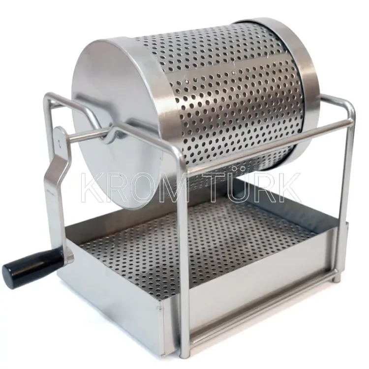 Kömür Hazneli Kahve Kavurma Aparatı 20x16x15cm