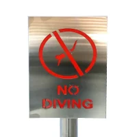 NO DIVING Signage 150cm