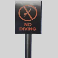 NO DIVING Signage 150cm - Image 5