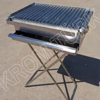 Portable Barbecue Grill Stainless Steel - Image 2