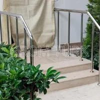 Villa Giriş Korkuluğu - Paslanmaz Korkuluklar