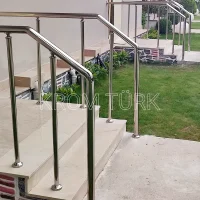 Villa Giriş Korkuluğu - Paslanmaz Korkuluklar - Görsel 2